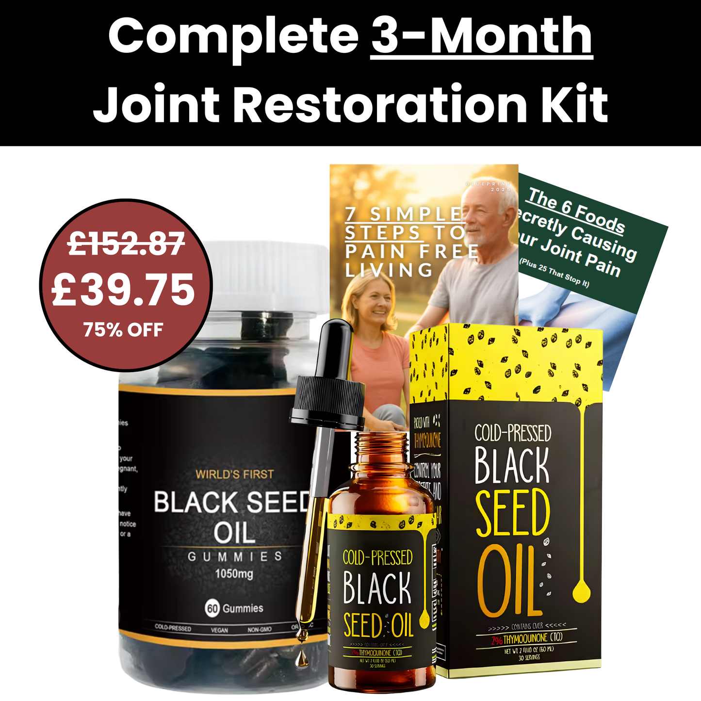 Complete | 3-Month Joint Restoration Kit