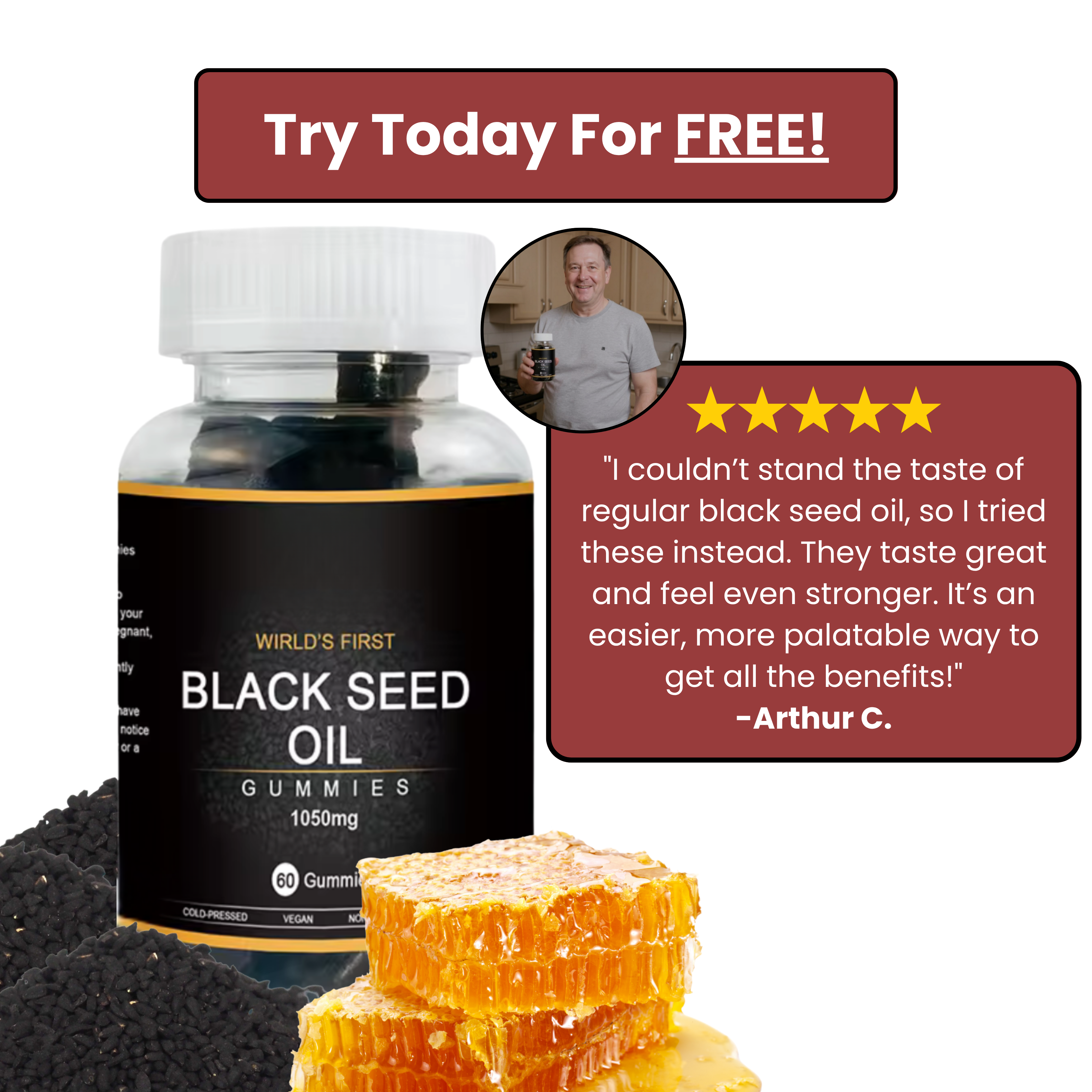 Black Seed & Honey Gummies