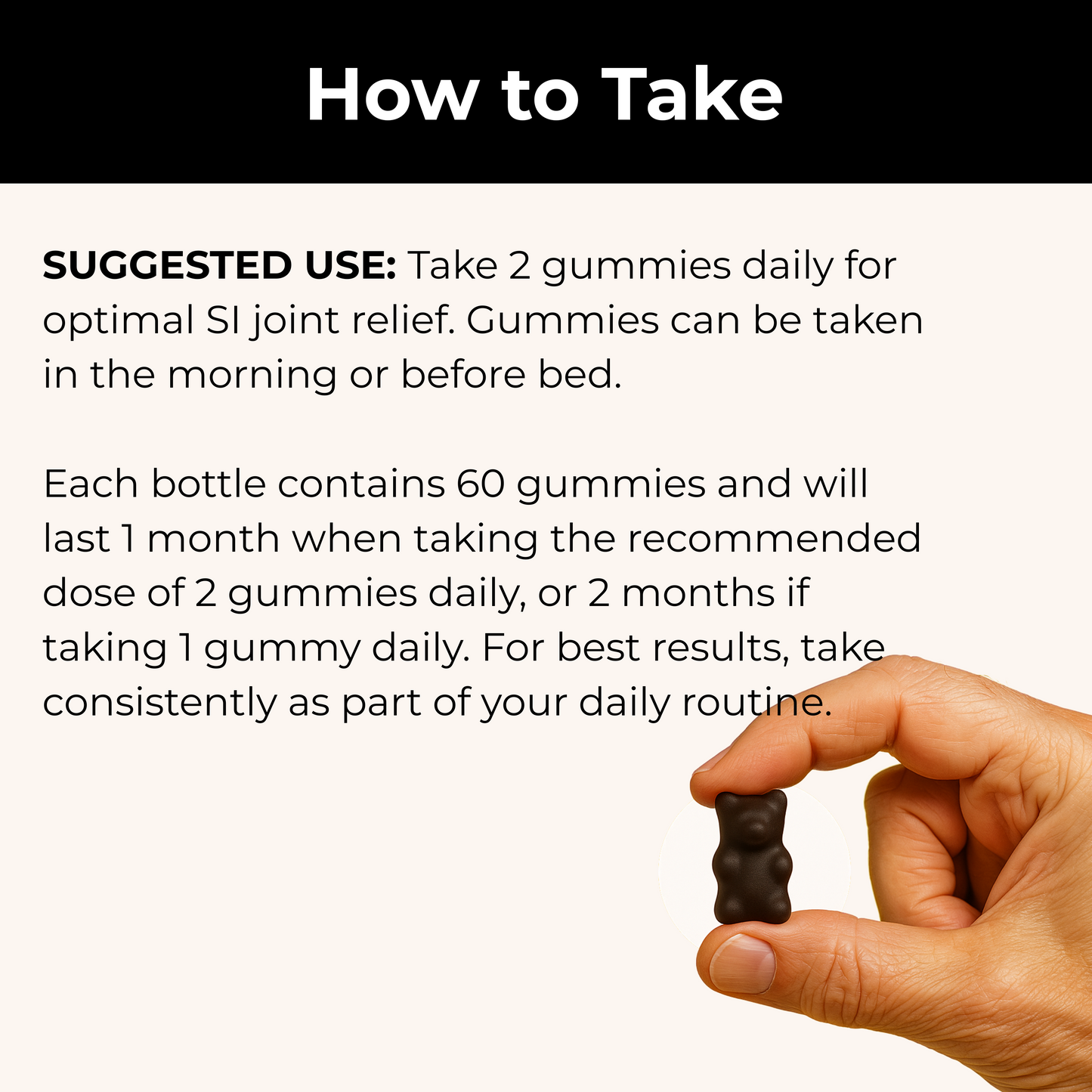 SI Runners Relief Black Seed Oil Gummies