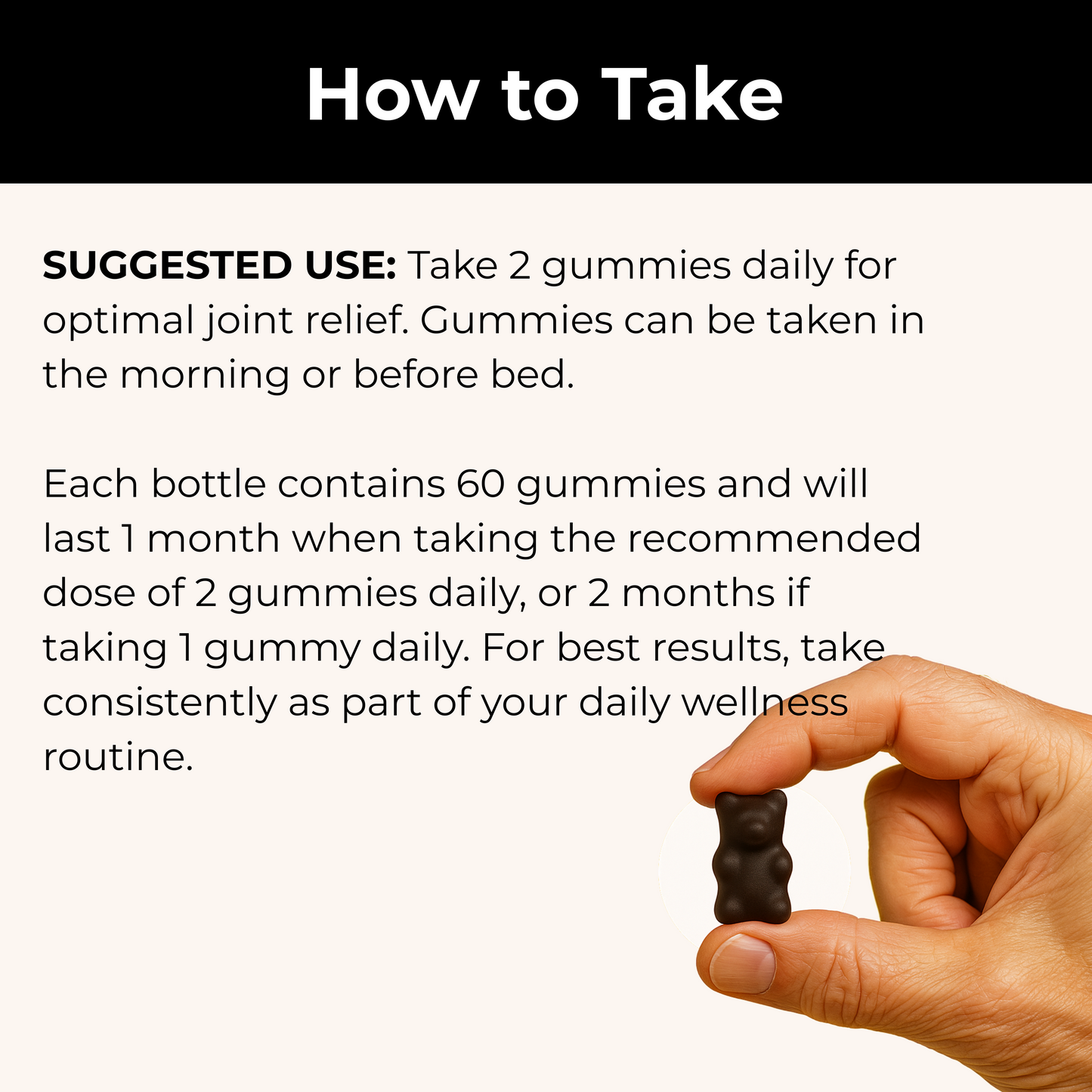Black Seed & Honey Joint Relief Gummies