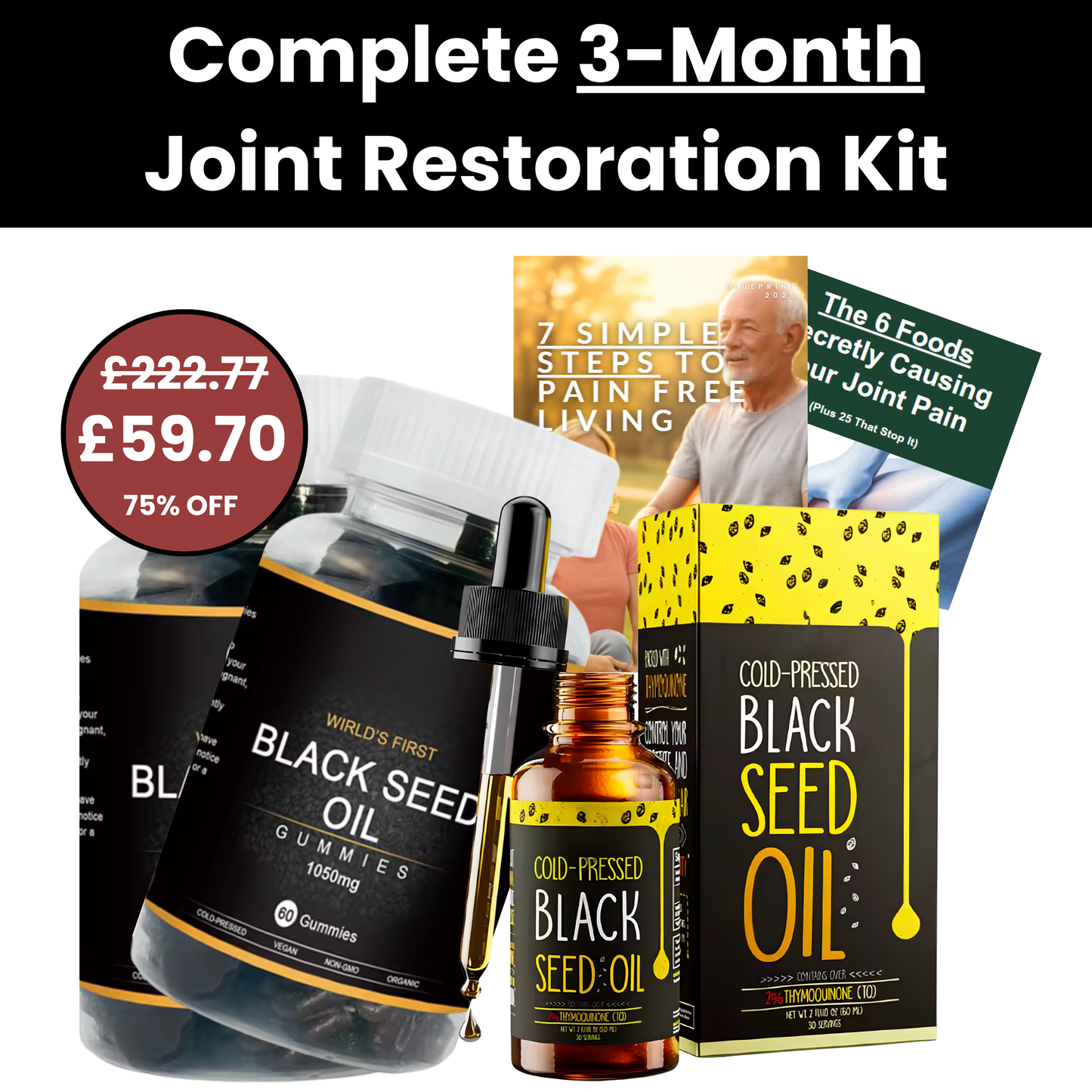 Complete 3-Month Joint Restoration Kit