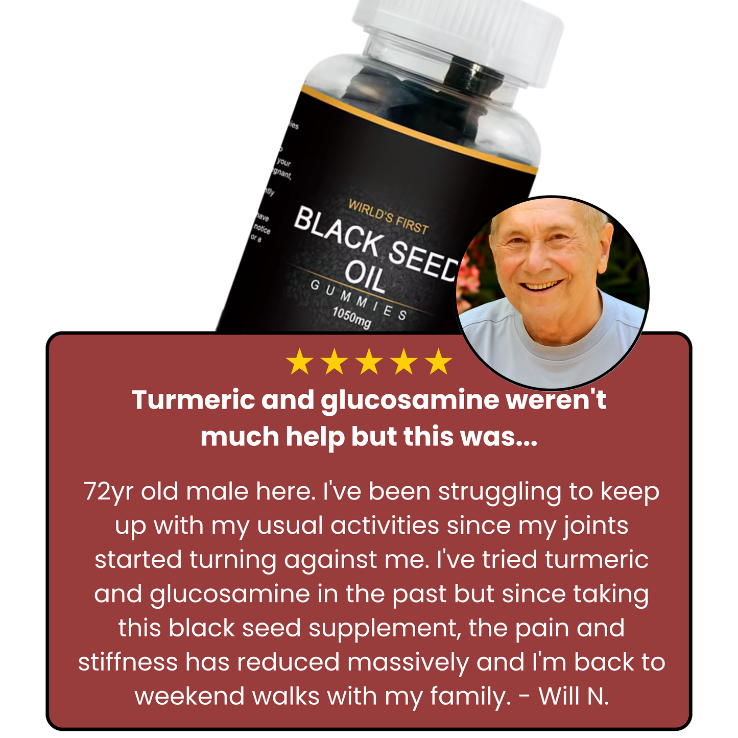 Black Seed Oil & Honey Joint Relief Gummies